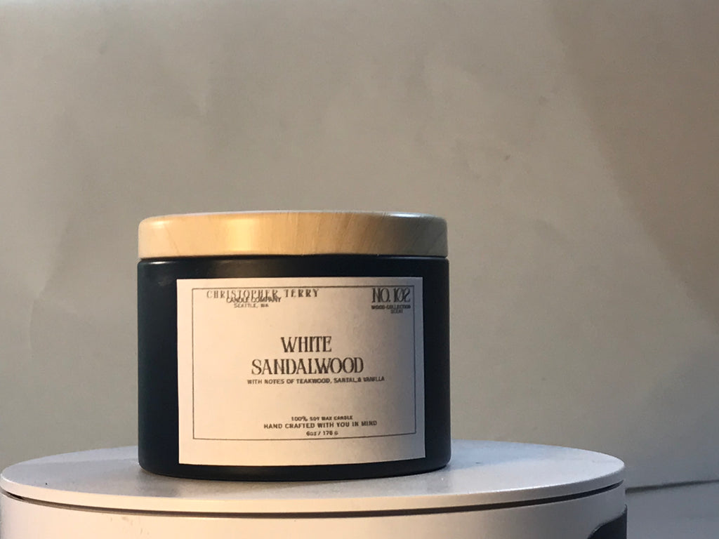 No. 103 RED MAHOGANY CANDLE