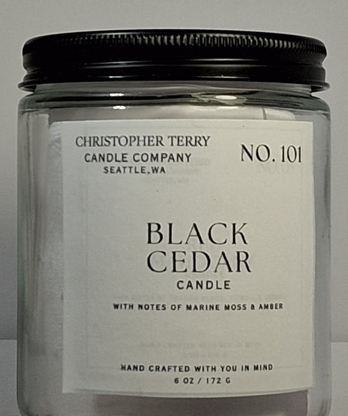 No. 101 BLACK CEDAR CANDLE